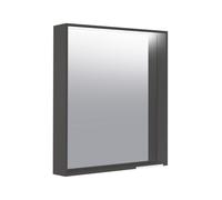KEUCO X-LINE Miroir lumineux, couleur de lumière réglable, 650x700x105 mm, miroir chauffant, commande DALI, 33298972003, Couleur: Vulcanite