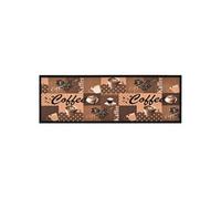 Vidaxl Tapis De Cuisine Lavable Marron Cafã© 60x300 Cm