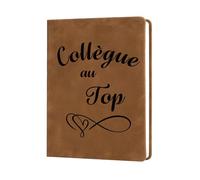 kEUkunHA Cadeau Collègue Départ Retraite Merci Cadeau Départ Cadeaux Fete Des Meres Noel Saint Valentin Anniversaire Petits Avent Cadeaux Paques Halloween Original Carnet de Note pour Collègue