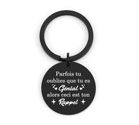 kEUkunHA Cadeau Inspirant Motivation Cadeaux D'inspiration Cadeau Original Et Inspirant Inspirantes Idées Porte Clef Original pour Papa Tonton Amie Maitresse Beau Papa Grand Pere Collegue Copain