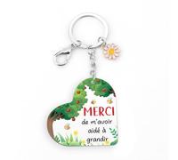 kEUkunHA Cadeau Maitresse D'école Cadeaux Maitresse D'école Fin D'Année Merci Cadeau Noel Fete Des Meres Cadeaux Saint Valentin Halloween Paques Acrylique Porte Clef pour Maitresse
