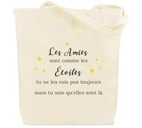 kEUkunHA Cadeau Meilleure Amie Cadeau Fete Des Meres Cadeaux Fete Des Peres Noel Anniversaire Saint Valentin Retraite Merci Halloween Paques Petits Avent Original Utile Tote Bag Pour Meilleure Amie