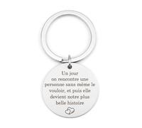 kEUkunHA Idée Cadeau Saint Valentin Homme Cadeaux Fete des Peres Anniversaire Noel Merci Petits Avent Cadeaux Halloween Paques Santa Secret Idée Original Porte Clef pour Couple Son Copain