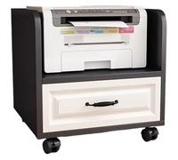 KEuLen Support D'imprimante, Table D'Imprimante, Étagère Simple sous Bureau, Organiseur bancaire, Support d'imprimante(B,Medium)