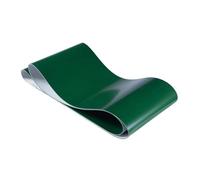KEUQIXMR Bande transporteuse de Transmission verte en PVC, 2000mm-2400mm, ceinture industrielle large: 95/100mm, 1 pièce(2300mm,4mm thick,95mm)