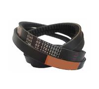 KEUQIXMR Courroie trapézoïdale crantée à bords bruts type AV 17X, courroies transporteuses dentées en caoutchouc, sangle de transport 686 mm-980 mm(Li 700mm)