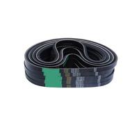 KEUQIXMR Courroie trapézoïdale crantée à bords bruts type XPB 5VX, courroies transporteuses dentées, sangle de transport en caoutchouc 2250 mm-3810 mm(La 2482mm)