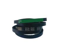 KEUQIXMR Courroie trapézoïdale crantée à bords bruts type XPZ 3VX, courroies transporteuses dentées, sangle de transport en caoutchouc, 1600 mm - 3550(La 1987mm)