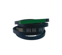 KEUQIXMR Courroie trapézoïdale crantée à bords bruts type XPZ 3VX, courroies transporteuses dentées, sangle de transport en caoutchouc, 1060 mm-1587 mm(La 1512mm)