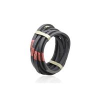 KEUQIXMR Courroie trapézoïdale en caoutchouc de type A, A, 3250/3300/3350/3400/3450/3500/3550/3600/3650/3700/3750 mm, transmission métrique, 1 pièce(A-3550mm)