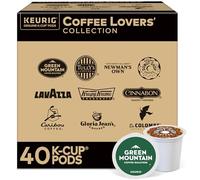 Keurig Coffee Lovers' Collection Single Serve Keurig K-Cup Pod Lot de 40 capsules Café léger, moyen et foncé