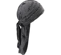 Keuyeo Bandeau Durag en Coton Style Punk Rétro, Tissu Tricoté Élastique, Casquette De Pirate À Longue Queue, Bandana Turban, Chapeau pour Hommes, Écharpe De Tête De Cyclisme