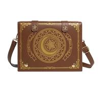 Keuyeo Bandoulière Gothique Punk Ita, Bandoulière en Forme De Livre Magique Y2k pour Femme