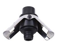 Keuyeo Bouchon De Champagne 1 Pièce, Bouchon De Bouteille De Vin Mousseux en Liège, Scelleur De Bouchon De Champagne Gonflable De Type Poussoir, Ouvre-Bouteille