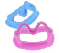 Keuyeo Écarteur Dentaire en Silicone Souple, 2 Pièces, Écarteur De Joues À Lèvres Intra-Oral, Ouvre-Bouche, Écarteur De Joue Orthodontique Dentaire Réutilisable