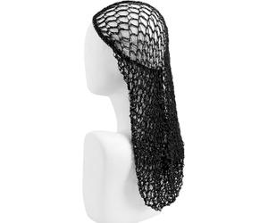 Keuyeo Filet À Longs en Crochet pour Femmes, Snood avec Bord Élastique, Couvre-tête, Soins Capillaires, Bonnet De Nuit en Maille, Enveloppe De Poche, Dreadlock, Couvre-Chef