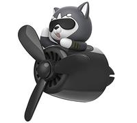 Keuyeo Husky Chien Désodorisant Pince Mignon Animal Diffuseur De Ventilation Automatique Arôme Huile Parfum Diffuseur pour Voiture Bureau Salon