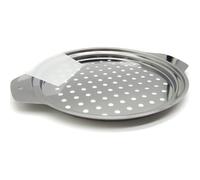 Keuyeo Machine À Spaetzle en Acier Inoxydable, Couvercle avec Grattoir, Machine À Nouilles Aux Œufs Traditionnelle Allemande, Casserole, Passoire À Spaghetti, Machine À Pâtes