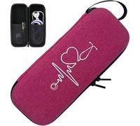Keuyeo Mallette De Rangement pour Stéthoscope, De Transport Résistant Aux Chocs, Boîte De Transport Légère pour Stéthoscope