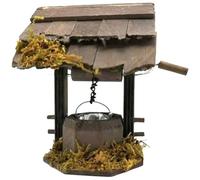 Keuyeo Mini Ornement De Puits À Souhaits À L'échelle 1:12, Accessoires De Puits D' Vintage, Pont De Jardin, Figurines De Puits, Jardinière Chinoise, Maison De Poupée, Décoration De Maison