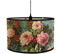 Keuyeo Paralume in Bambù in Stile Cinese Paralume Pieghevole in Bambù Paralume Con Decorazioni Vintage Paralumi per Lampade Parete per Decorazione Domestica