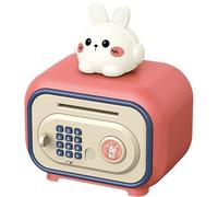Keuyeo Tirelire Électronique, Mini Distributeur Automatique De Billets, Coffre-Fort avec Déverrouillage par Mot De Passe, Superbe Cadeau d'anniversaire Ou De Noël pour Filles, Garçons Enfants