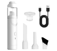 KEVIAN Aspirateur Voiture, Aspirateur a Main Rechargeable par USB, Mini Aspirateur sans Fil avec Filtre HEPA Lavable, kit pour Poils d'animaux domestiques et Voiture Bureau