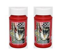 Kevin Bacon’s Hoof Solution | Pack Double | 2 x 150 g | Convient à tout type de cheval | Avec pinceau intégré | Peut aider à réduire les problèmes de sabot