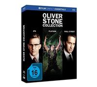 KEVIN COSTNER /DOUGLAS/+ OLIVER STONE COLLECTION (MEDIABOOK) 3 BLU-RAY NEUF