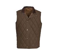 Kevin Costner Yellow TV Series Stone John Dutton Brown Quilted Vest Mens Gilet