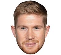 Kevin De Bruyne (Stubble) Big Head. Masque plus grand que nature.