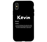 Kevin Definition Nom personnalisé Costume personnalisé pour Kevins Coque pour iPhone X/XS