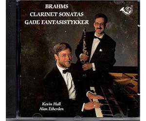 Kevin Hall & Alan Etherden - Brahms/Gade:Works for Clarinet [Import]
