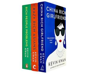 Kevin Kwan Crazy Rich Asians Trilogy Collection 3 Books Set