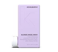 Kevin.Murphy Blonde.Angel.Wash Shampoing Violet Cheveux Blonds, 250 ml | Pour Cheveux Blonds & Grisonnants, Neutralise les Reflets Cuivrés, Enrichi en Lavande, sans Sulfates ni Parabènes