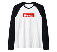 Kevin Name - Tenue Streetwear Y2K des années 90 - Cadeau pour Kevin Manche Raglan