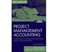 Kevin R. Callahan Gary S. Stetz Lynne Project Management Accounting, wi (Relié)