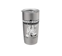 Kevin Smith Clerks 3 Dunn & Reddy Roofing Splash Lol Funny Gobelet isotherme en acier inoxydable double paroi