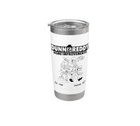 Kevin Smith Clerks 3 Dunn & Reddy Roofing Splash Lol Funny Gobelet isotherme en acier inoxydable double paroi