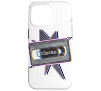 Kevin Smith Clerks VHS Cassette Glitch Retro années 1990 Art Pop Coque pour iPhone 16 Pro