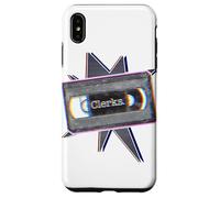 Kevin Smith Clerks VHS Cassette Glitch Retro années 1990 Art Pop Coque pour iPhone XS Max