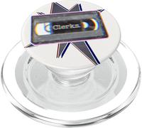 Kevin Smith Clerks VHS Cassette Glitch Retro années 1990 Art Pop PopSockets PopGrip pour MagSafe