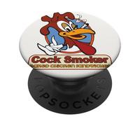 Kevin Smith Jay et Silent Bob Reboot Cock Smoker Logo Baked PopSockets PopGrip Adhésif