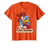 Kevin Smith Jay et Silent Bob redémarrent Le Logo de Cock Smoker T-Shirt, Enfant, Orange, 10 Ans
