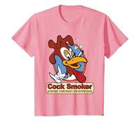 Kevin Smith Jay et Silent Bob redémarrent Le Logo de Cock Smoker T-Shirt, Enfant, Rose, 10 Ans