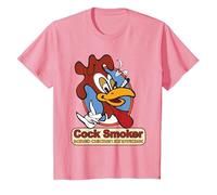 Kevin Smith Jay et Silent Bob redémarrent Le Logo de Cock Smoker T-Shirt, Enfant, Rose, 8 Ans