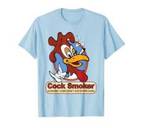 Kevin Smith Jay et Silent Bob redémarrent Le Logo de Cock Smoker T-Shirt, Homme, Bleu Céleste, XL