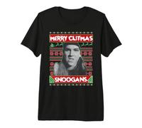 Kevin Smith Jay et Silent Bob Xmas Clitmas Commander Snoogans T-Shirt Haut de Gamme