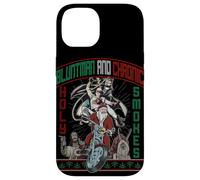 Kevin Smith Jay et Silent Bob Xmas Holy Smokes Biker Santa Coque pour iPhone 14