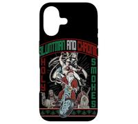 Kevin Smith Jay et Silent Bob Xmas Holy Smokes Biker Santa Coque pour iPhone 17